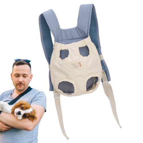 Dtaigou Hunde -Wander -Rucksack, Hundekastenträger, Verstellbarer bequemer Hundevorderträger, Mehrzweckbeutel für kleine mittelgroße Haustiere Welpenkätzchentiere Dtaigou Hunde -Wander -Rucksack, Hundekastenträger, Verstellbarer bequemer Hundevorderträger, Mehrzweckbeutel für kleine mittelgroße Haustiere Welpenkätzchentiere von Dtaigou