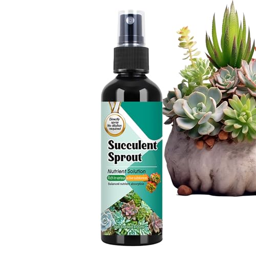 Dtaigou Kakteen Dünger Flüssiger Pflanzendünger | Kakteen Dünger Für Draußen | 100ml Sprungkraft Booster Langzeit-Spray Für Wachstum & Vermehrung Bei Topfpflanzen Innen & Außen von Dtaigou