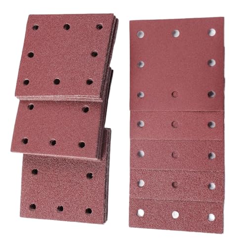Dtaigou Schleifpapier Sortiment Pack | 120 Stück Schleifpapier Für Bastelarbeiten | 10,9x11,4 cm Schleifblätter Für Möbel Betonboden Oberflächenbearbeitung Dtaigou Schleifpapier Sortiment Pack | 120 Stück Schleifpapier Für Bastelarbeiten | 10,9x11,4 cm Schleifblätter Für Möbel Betonboden Oberflächenbearbeitung von Dtaigou