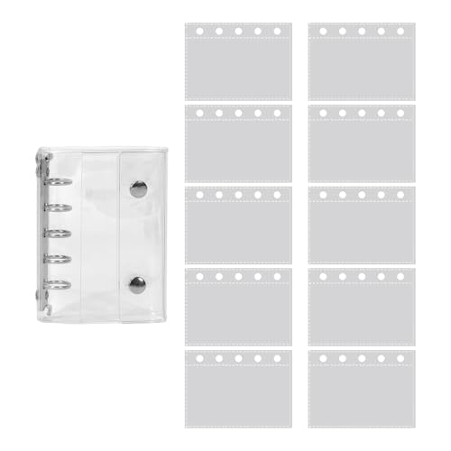 Dtaigou Set Mit Loseblattpapier Und Durchsichtiger PVC Hülle Für 5-Ring-Ordner - Großformatiges Loseblattpapier 10 Seiten | Sammlung Für Basteln Flugreise Scrapbooking Geburtstag Dtaigou Set Mit Loseblattpapier Und Durchsichtiger PVC Hülle Für 5-Ring-Ordner - Großformatiges Loseblattpapier 10 Seiten | Sammlung Für Basteln Flugreise Scrapbooking Geburtstag von Dtaigou