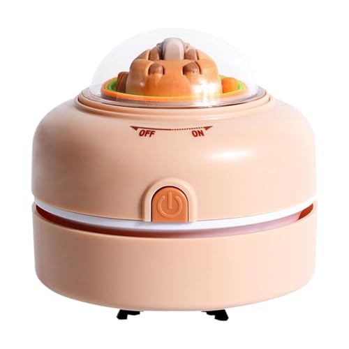 Dtaigou Tischstaubsauger - Capybara Handstaubsauger Klein Für Schreibtisch | Taschentuchstaubsauger Leistungsstark für Auto Computer Wohnheim Büro Fahrzeug Tisch Zuhause von Dtaigou