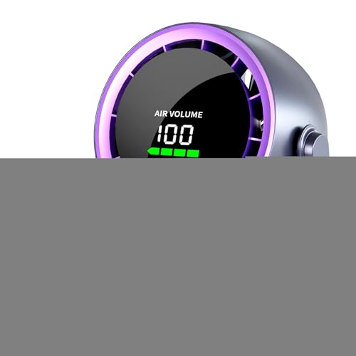 Dtaigou Tischventilator Mit Fernbedienung | Kabellos Mit Digitaldisplay Tischventilator - Leistungsstarker Luftstrom Kompakt Für Büro Zuhause Camping von Dtaigou