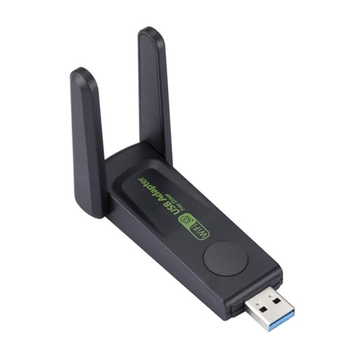 Dtaigou USB-WLAN-Adapter, USB-Computernetzwerkadapter,Doppelband-2,4G/5G-Wireless-Netzwerkkarten-Dongle - 600-Mbps-Adapter, Plug-and-Play-Wireless-Netzwerkempfänger für PC-Laptop-Desktop Dtaigou USB-WLAN-Adapter, USB-Computernetzwerkadapter,Doppelband-2,4G/5G-Wireless-Netzwerkkarten-Dongle - 600-Mbps-Adapter, Plug-and-Play-Wireless-Netzwerkempfänger für PC-Laptop-Desktop von Dtaigou