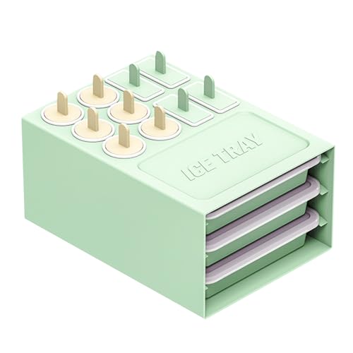 Dtaigou Würfeleisform - 2-in-1 Würfelform Mit Stieleis-Fach Aus Silikon - Wiederverwendbar Einfache Entnahme Für Cocktails Eisgetränke Dtaigou Würfeleisform - 2-in-1 Würfelform Mit Stieleis-Fach Aus Silikon - Wiederverwendbar Einfache Entnahme Für Cocktails Eisgetränke von Dtaigou