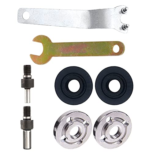 Dtoterul 8 Stück Winkelschleifer Werkzeug M10 Handbohrmaschine Conversion Winkelschleifer Verbindungsstange Flansch Bohrer Umwandlung Werkzeug Winkelschleifer Ersatzteile Set für Trennscheibe Dtoterul 8 Stück Winkelschleifer Werkzeug M10 Handbohrmaschine Conversion Winkelschleifer Verbindungsstange Flansch Bohrer Umwandlung Werkzeug Winkelschleifer Ersatzteile Set für Trennscheibe von Dtoterul