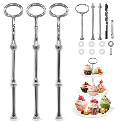 Dtoterul Etageren Stangen Set Silber 3 Stück Etagere Bausatz Stäbe Für Etageren Bastelset Gestänge für Metallstange Etagere Oval etageren Selber Machen Dtoterul Etageren Stangen Set Silber 3 Stück Etagere Bausatz Stäbe Für Etageren Bastelset Gestänge für Metallstange Etagere Oval etageren Selber Machen von Dtoterul