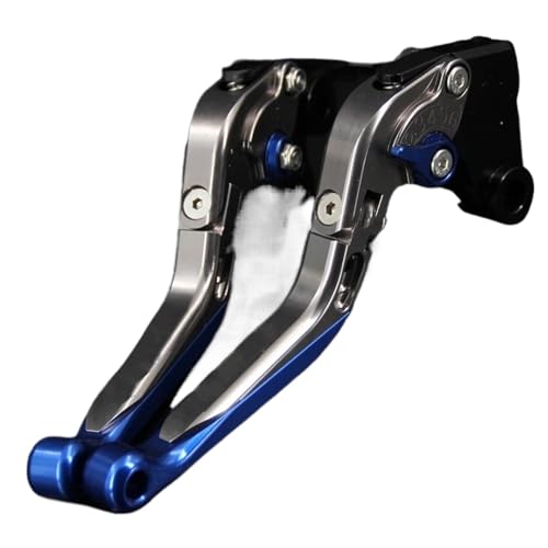 Dtpnoa Kupplungshebel Für Z 900RS Für Z900 RS 2018 2019 2021 2022 CNC klappbare ausziehbare Motorradbremskupplungshebel(Blue Titanium) von Dtpnoa