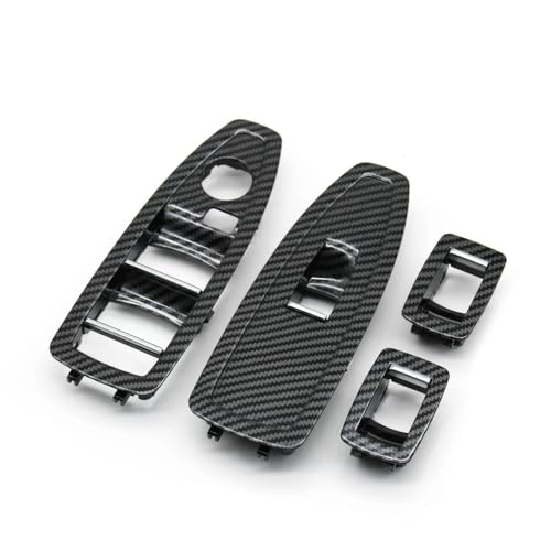 Dtpnoa türgriff auto innen Auto-Innentürgriff-Abdeckungsverkleidung Für 3 4 Für Serie Für M3 Für M4 F30 F34 F36 F32 F33 F80 F82 F83 Kohlefaser Autoinnentürgriffe(Model B Switch Cover) von Dtpnoa