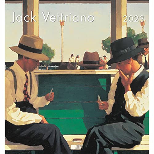 Jack Vettriano 2023 - Kunst-Kalender - Wand-Kalender - 45x48 von DuMont Kalenderverlag