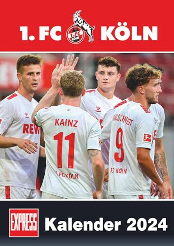 1. FC Köln 2024 - Fußball-Kalender - Express-Fankalender - Wandkalender 29,7 x 42 cm von Dumont Kalenderverlag