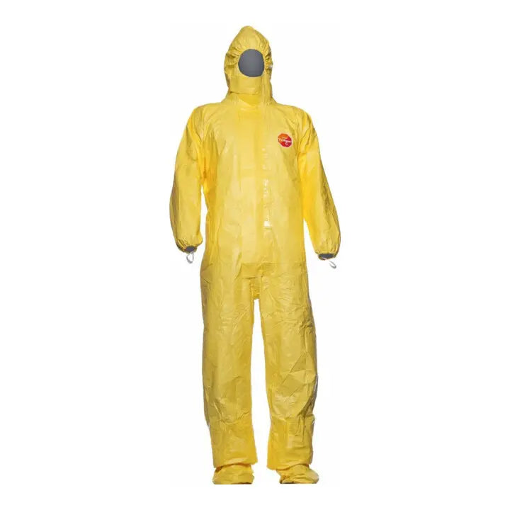 B-Ware Dupont Schutzoverall Overall Anzug Typ 3 4 5 6 Tychem 2000 C Gelb Unisex Größe L von DuPont de Nemours