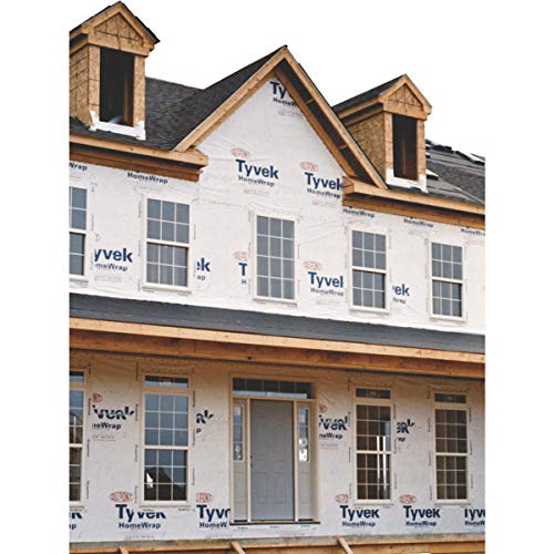 DuPont TM Tyvek® Housewrap Dampfdurchlässige Holzrahmen-Wandfolie 1,4m x 100m Rolle von DuPont