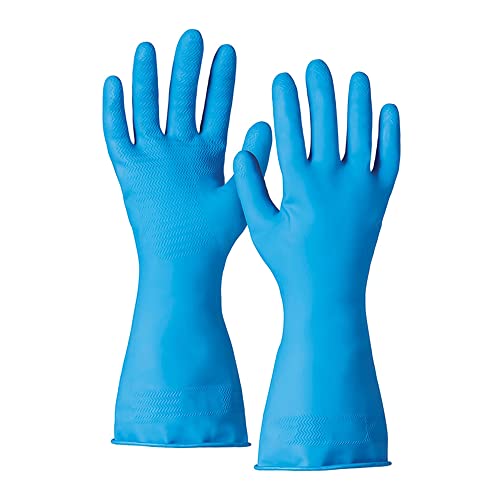 DuPont Tychem NT430| Chemikalienschutzhandschuhe aus Nitril, 9-mil (0,23 mm), Kategorie III, Blau, Größe 7/S, Box mit 144 Paar von DuPont