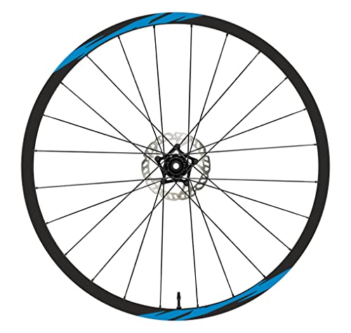 DualColorStampe Aufkleber kompatibel mit Scott Felgen 26 Zoll – 27,5 Zoll – 28 – 29 Zoll – MTB-Bike Stickers – B0020 (27,5 Zoll, Blau 53) von DualColorStampe