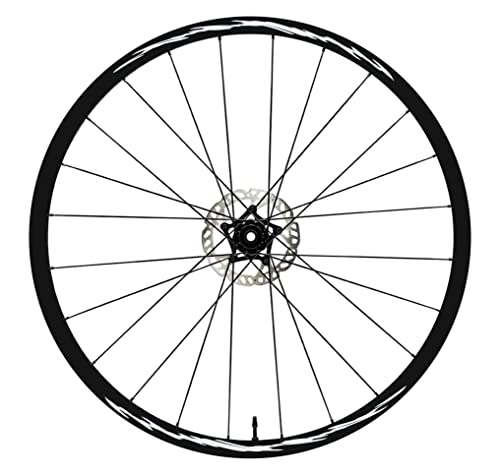 DualColorStampe Felgenaufkleber Fahrrad 26 Zoll - 27,5 Zoll - 28-29 Zoll Rad MTB Bike Sticker Felgen MTB Zubehör MTB B0041 (28-29 Zoll, mattweiß) von DualColorStampe