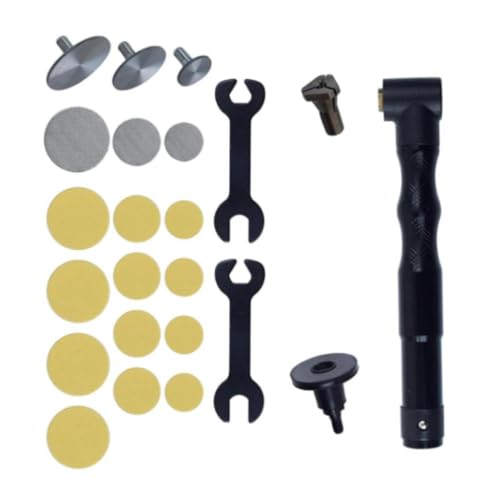 Dualoai 90-Grad-Flexwelle, Handstückaufsatz für Drehwerkzeuge. 90-Grad-Kniestückspannfutter 3 mm zum Trimmen, Schwarz von Dualoai