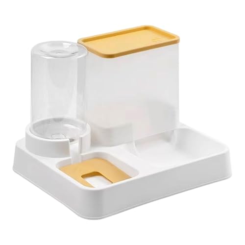 Dualoai Automatischer Katzenfutterspender 2 in 1 Futter Und Wasserspender Set für Kätzchen, Welpen, Dualoai Automatischer Katzenfutterspender 2 in 1 Futter Und Wasserspender Set für Kätzchen, Welpen, von Dualoai