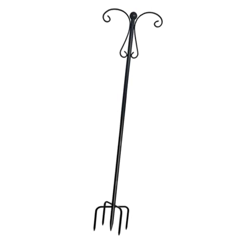 Dualoai Doppelter Schäferhaken Aufhängevorrichtung Gartenhaken Metallpflanzenständer Multifunktional Stabil Wetterfest für Balkon Garten Party Dekorationen, Mehrfarbig, 274 cm Dualoai Doppelter Schäferhaken Aufhängevorrichtung Gartenhaken Metallpflanzenständer Multifunktional Stabil Wetterfest für Balkon Garten Party Dekorationen, Mehrfarbig, 274 cm von Dualoai