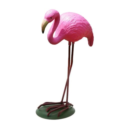 Dualoai Flamingo Garten Dekoration für Blumentopf - Schöne Tierfigur für Draußen, 21,5 x 30 cm Dualoai Flamingo Garten Dekoration für Blumentopf - Schöne Tierfigur für Draußen, 21,5 x 30 cm von Dualoai