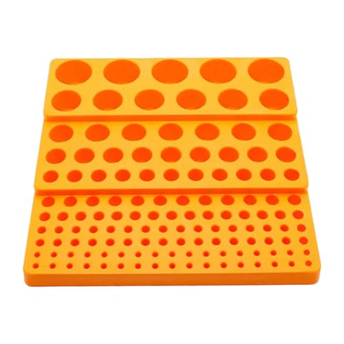 Dualoai Fräser Lagerung Box Bohrer Spender Multifunktionale Werkzeug Organizer Lagerung Tablett für, Gelb Dualoai Fräser Lagerung Box Bohrer Spender Multifunktionale Werkzeug Organizer Lagerung Tablett für, Gelb von Dualoai
