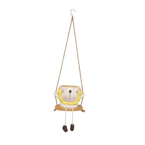 Dualoai Hängender Blumentopf für Den Garten mit Einzigartigem Design für Den Innen Und Außenbereich, Löwe Dualoai Hängender Blumentopf für Den Garten mit Einzigartigem Design für Den Innen Und Außenbereich, Löwe von Dualoai