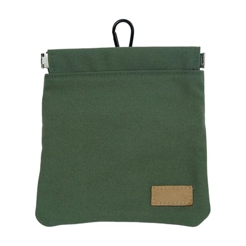 Dualoai Leckerlibeutel für Hunde Als Snack Beutel Und Belohnungsbeutel Eine Futtertasche für Training Aus Segeltuch mit Karabiner für Aktive Ausflüge Und, GrÜn Dualoai Leckerlibeutel für Hunde Als Snack Beutel Und Belohnungsbeutel Eine Futtertasche für Training Aus Segeltuch mit Karabiner für Aktive Ausflüge Und, GrÜn von Dualoai
