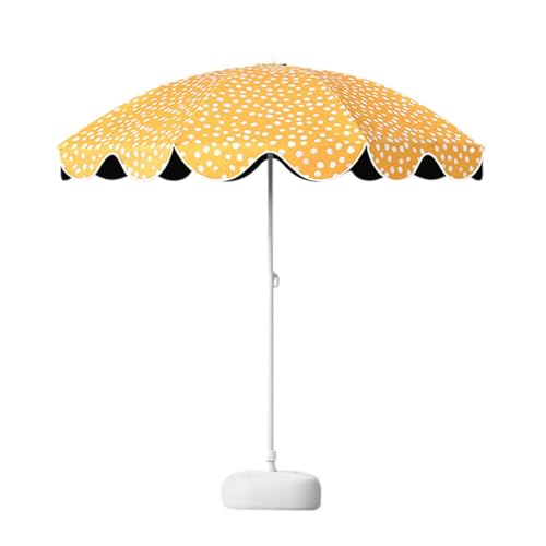 Dualoai Outdoor Überdachung für Tischschirm, Sonnenschirm Ersatzabdeckung für Terrassenmöbel, mit Base von Dualoai