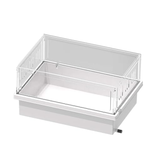 Dualoai Schildkrötentank Bodenablauf Fütterungsbox Box für Kleine Reptilien Schildkröte Terrarium Dualoai Schildkrötentank Bodenablauf Fütterungsbox Box für Kleine Reptilien Schildkröte Terrarium von Dualoai