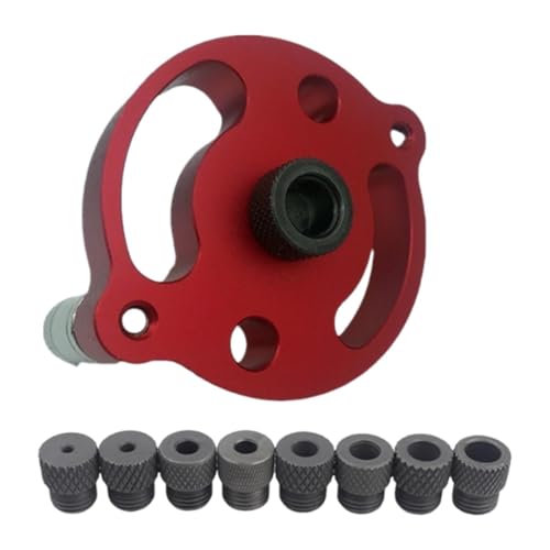 Dualoai Taschenlochlehre, Dübellehren Bohrset, Premium Bohrführung, Lochstanzset, Rot Dualoai Taschenlochlehre, Dübellehren Bohrset, Premium Bohrführung, Lochstanzset, Rot von Dualoai