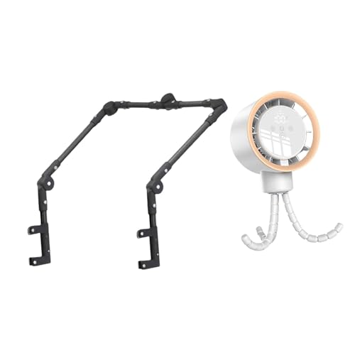 Dualoai Trolleygriff Klappbarer Wagen Handgriff Metall Einstellbar mit Abnehmbarem Schiebezug Und für Camping Garten Outdoor Haushaltsanwendungen von Dualoai