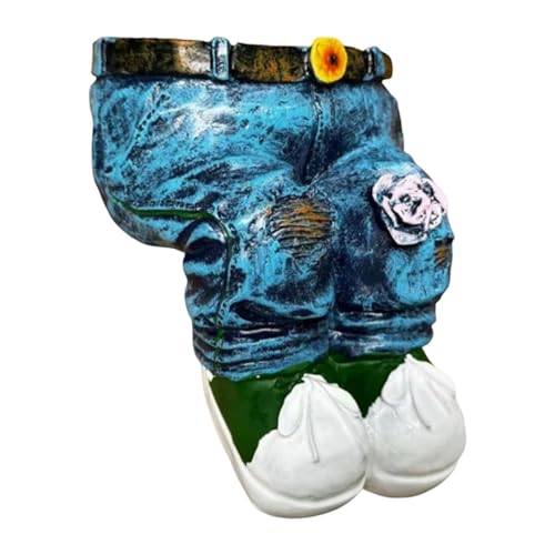 Dualoai Übertopf in Jeansform für drinnen und draußen, ideal für Pflanzen, Sitzposition Dualoai Übertopf in Jeansform für drinnen und draußen, ideal für Pflanzen, Sitzposition von Dualoai