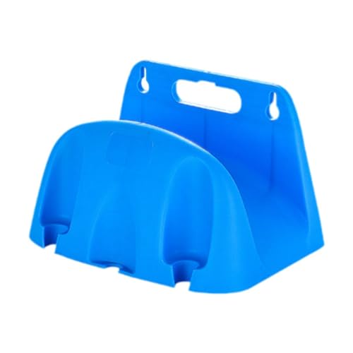 Dualoai Wasserschlauch Organizer Halterung, Wasserschlauchhalter, Schlauchhalter Wand, Gartenschlauchhalter Kunststoff, Gartenschlauch Aufhänger Schlauchaufhänger für Garten Außenbereich, Blau von Dualoai