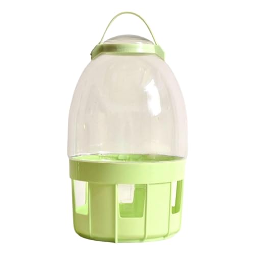 Dualoai Wasserspender für Tauben, Futterspender, Trinkflasche, Vogelbad, Wassertopf für Haustiere, Behälter für Papageien, 8l Dualoai Wasserspender für Tauben, Futterspender, Trinkflasche, Vogelbad, Wassertopf für Haustiere, Behälter für Papageien, 8l von Dualoai