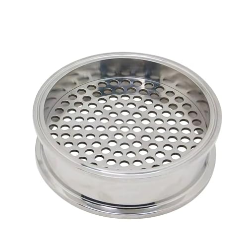 304 Edelstahl-Ferrulenfilter for selbstgebrautes Bier – Tri-Clamp-Größen 1,5 bis 12 Zoll – Sanitärrohrverschraubung for Bierbrauen(K64mm(2 Inch TC)) von DuanXing