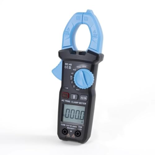 Duanthry -40 Zangenamperemeter, Digitales Multimeter, und Gleichspannung, 600 V, Wechselstrom, 600 A, Dioden-NCV-Ohm-Test, 6000 Zählwerte, True RMS, Automatische Bereichswahl von Duanthry