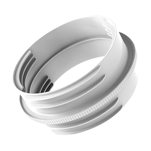 Dubbulon AC Abluftschlauch Kupplung - 13/15 cm Schlauch Verbindungsstück,Ersatz Verlängerungs Adapter Dicht Für Tür Fenster Garage Auto Wand von Dubbulon