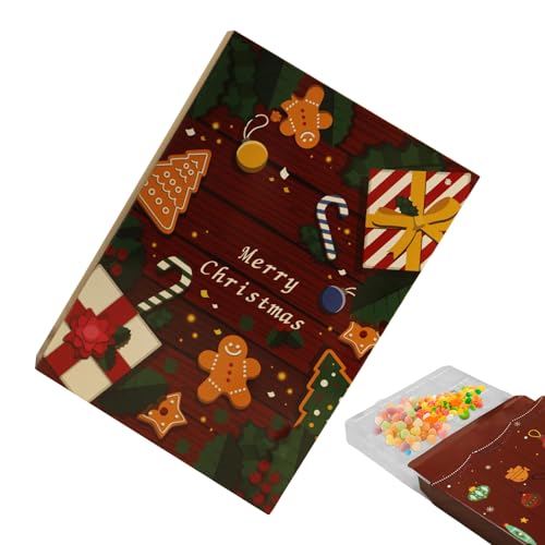 Dubbulon Adventskalender Box - Befüllbar 24 Tage Leer,Weihnachts Countdown Kalender - Für Mädchen Baby Jugendliche Söhne Töchter Familie Freunde Dubbulon Adventskalender Box - Befüllbar 24 Tage Leer,Weihnachts Countdown Kalender - Für Mädchen Baby Jugendliche Söhne Töchter Familie Freunde von Dubbulon
