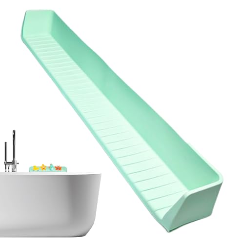 Dubbulon Badewannenschutz | Badewannen Spielablage - Badewannen mit Saugnäpfen Badezimmer Spielzeughalter für Reisen Zuhause Toilettenartikel Dusche Camping Küche Kinder von Dubbulon