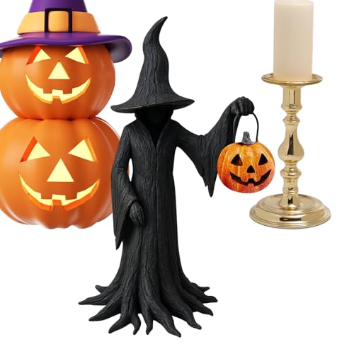 Dubbulon Halloween Hexen Statue - Harz Figuren Und Statuen - Festliches Sammlerstück Retro Deko Schreibtischschmuck für Wohnzimmer Küchentisch Schlafzimmer Karneval Spukhäuser Dubbulon Halloween Hexen Statue - Harz Figuren Und Statuen - Festliches Sammlerstück Retro Deko Schreibtischschmuck für Wohnzimmer Küchentisch Schlafzimmer Karneval Spukhäuser von Dubbulon