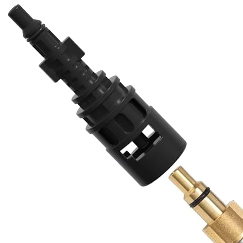 Dubbulon Hochdruckreiniger Adapter, Druckrohr Schnellverbinder Adapter Fitting, Schnellkupplung Ersatzteile Sprühzubehör Für Rasen Terrasse Auto Dubbulon Hochdruckreiniger Adapter, Druckrohr Schnellverbinder Adapter Fitting, Schnellkupplung Ersatzteile Sprühzubehör Für Rasen Terrasse Auto von Dubbulon