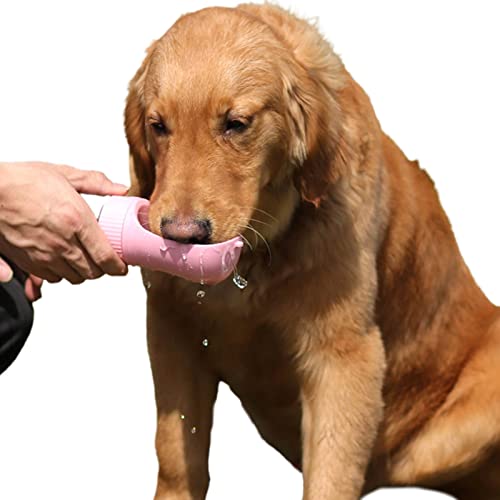Dubbulon Hundewasserflaschenspender,Tragbare Hundewasserflasche - Auslaufsichere Hunde-Reise-Wasserflasche, Hunde-Wasserspender, leicht und für Spaziergänge i Freien, Wandern, Reisen Dubbulon Hundewasserflaschenspender,Tragbare Hundewasserflasche - Auslaufsichere Hunde-Reise-Wasserflasche, Hunde-Wasserspender, leicht und für Spaziergänge i Freien, Wandern, Reisen von Dubbulon