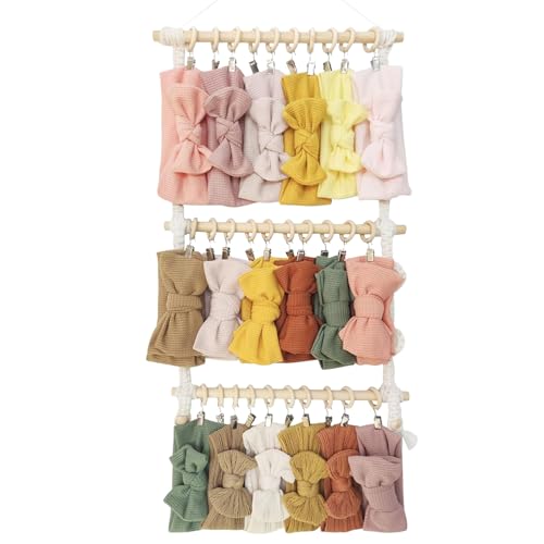 Dubbulon Kleinkind Haarreifenhalter | Wandhalter Für Haarreifen & Haaraccessoires,Platzsparendes Aufbewahrungssystem Für Wohnzimmer, Schlafzimmer Und Kinderzimmer Dubbulon Kleinkind Haarreifenhalter | Wandhalter Für Haarreifen & Haaraccessoires,Platzsparendes Aufbewahrungssystem Für Wohnzimmer, Schlafzimmer Und Kinderzimmer von Dubbulon