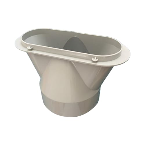 Dubbulon Klimagerät Abluftschlauch Verbinder,Flache Abluft Schlauchverbindung Für Klimageräte | Mobiler Ersatzadapter für Lüftungsschläuche zu Nutzung Zuhause Unterwegs Dubbulon Klimagerät Abluftschlauch Verbinder,Flache Abluft Schlauchverbindung Für Klimageräte | Mobiler Ersatzadapter für Lüftungsschläuche zu Nutzung Zuhause Unterwegs von Dubbulon