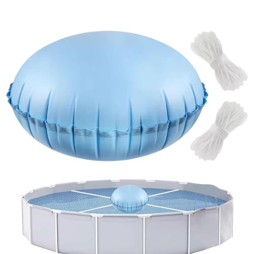 Dubbulon Poolkissen | Winterfest Teich Luftkissen,1,2x1,2m Poolkissen mit Seil für Party Garten Wellness Urlaub See Dubbulon Poolkissen | Winterfest Teich Luftkissen,1,2x1,2m Poolkissen mit Seil für Party Garten Wellness Urlaub See von Dubbulon