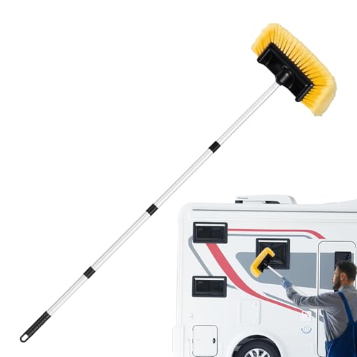 Dubbulon RV Reinigungsbürste | Verlängerbarer Staubwischer Mop - Vielseitige Weiche Bürste Mit Langem Griff Für Wohnmobil Auto Küche Dach Windschutzscheibe Fenster Dubbulon RV Reinigungsbürste | Verlängerbarer Staubwischer Mop - Vielseitige Weiche Bürste Mit Langem Griff Für Wohnmobil Auto Küche Dach Windschutzscheibe Fenster von Dubbulon