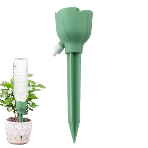 Dubbulon Selbstbewässerungsspitzen,Selbstbewässerungseinsatz für Pflanzen - Automatischer Einsteck Tropfbewässerer für Hochbeet Orchideen Balkon Zimmerpflanzen Tomaten Bäume Terrasse Erdbeeren von Dubbulon