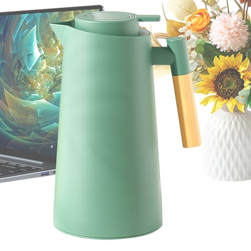 Dubbulon Thermoskanne | 1L Isolierkanne Mit Glaseinsatz | Teekrug Für Küche Und Zuhause Dubbulon Thermoskanne | 1L Isolierkanne Mit Glaseinsatz | Teekrug Für Küche Und Zuhause von Dubbulon