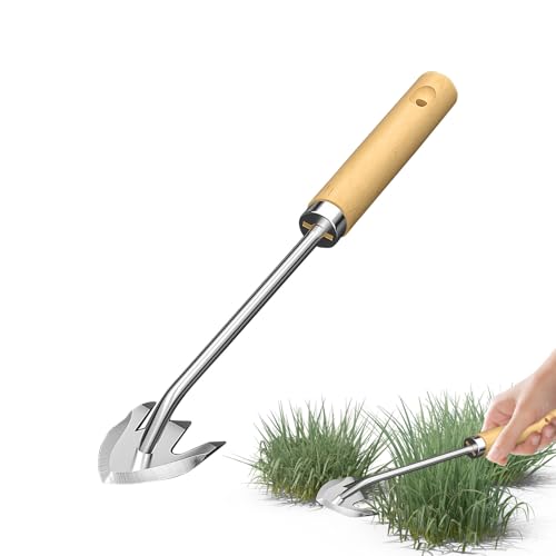Dubbulon Unkrautstecher | Edelstahl Unkrautentferner,Doppelkantiges Grabegerät Für Rasen Garten Farm Gemüsebeet Mit Robuster Bauweise Dubbulon Unkrautstecher | Edelstahl Unkrautentferner,Doppelkantiges Grabegerät Für Rasen Garten Farm Gemüsebeet Mit Robuster Bauweise von Dubbulon