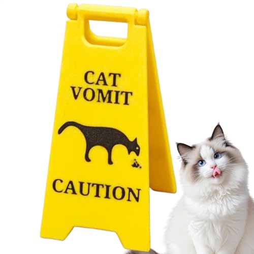Katzen Erbrochenes Warnschild - -gedrucktes Vorsichts-Erbrochenes-Hofschild, Cat/Dog Vomit Sign, Humorvolle Katzen-/Hundeschilder, Lustiges Schild "Vorsicht Erbrochenes" Für Haustierfamilie Deko Katzen Erbrochenes Warnschild - -gedrucktes Vorsichts-Erbrochenes-Hofschild, Cat/Dog Vomit Sign, Humorvolle Katzen-/Hundeschilder, Lustiges Schild "Vorsicht Erbrochenes" Für Haustierfamilie Deko von Dubbulon