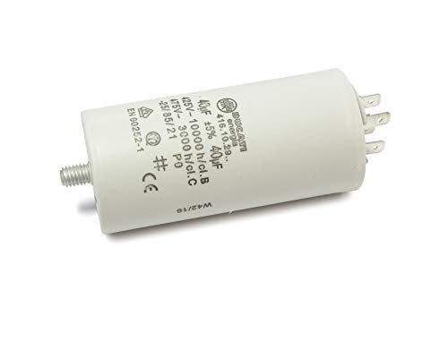 Motorkondensator 40 uF ± 5 %/475 V + GRD Ø 45 x 92 mm, DUCATI von Ducati Energia